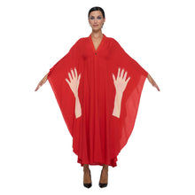 Load image into Gallery viewer, GEISHA HAND DEEP V KAFTAN