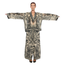 Load image into Gallery viewer, ESOTERIC YARDAGE BUTTON KIMONO JACKET
