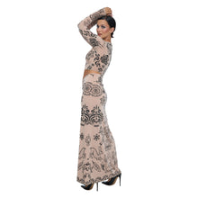 Load image into Gallery viewer, PUSHKA PAINT 3 BUTTON CARDI
