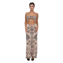 Load image into Gallery viewer, PUSHKA PAINT A LINE SKIRT
