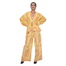 Load image into Gallery viewer, INDIAN PAINT BRUSH BUTTON KIMONO JACKET
