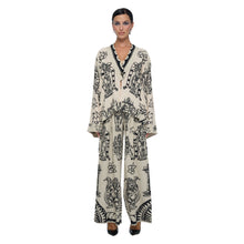 Load image into Gallery viewer, INDIAN PAINT BRUSH BUTTON KIMONO JACKET
