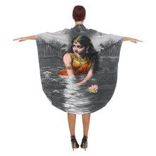 Load image into Gallery viewer, LOTUS LADY HAND PAINTED DEEP V KAFTAN

