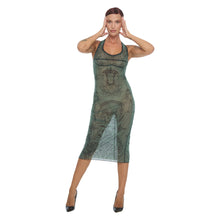 Load image into Gallery viewer, DIVINE HALTER DRESS
