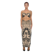 Load image into Gallery viewer, CURRENCY CHAOS STRAPLESS TOP
