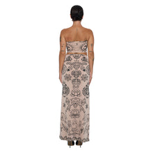 Load image into Gallery viewer, PUSHKA PAINT STRAPLESS TOP
