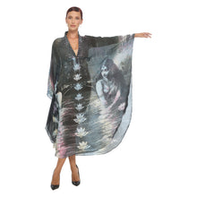 Load image into Gallery viewer, LOTUS LADY DEEP V KAFTAN
