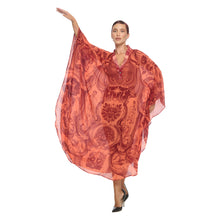 Load image into Gallery viewer, ESOTERIC YARDAGE DEEP V KAFTAN
