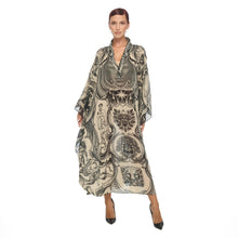 Load image into Gallery viewer, ESOTERIC YARDAGE DEEP V KAFTAN
