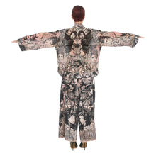 Load image into Gallery viewer, CURRENCY CHAOS BUTTON KIMONO JACKET
