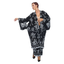 Load image into Gallery viewer, INDIAN PAINT BRUSH SUNSET KIMONO
