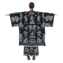 Load image into Gallery viewer, INDIAN PAINT BRUSH SUNSET KIMONO
