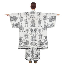 Load image into Gallery viewer, INDIAN PAINT BRUSH SUNSET KIMONO
