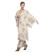 Load image into Gallery viewer, INDIAN PAINT BRUSH SUNSET KIMONO

