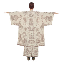 Load image into Gallery viewer, INDIAN PAINT BRUSH SUNSET KIMONO

