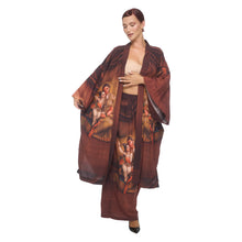 Load image into Gallery viewer, BABY KRISHNA DIGITAL SUNSET KIMONO
