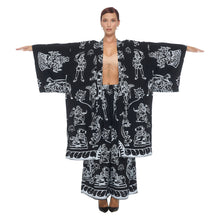 Load image into Gallery viewer, INDIAN PAINT BRUSH SUNSET KIMONO
